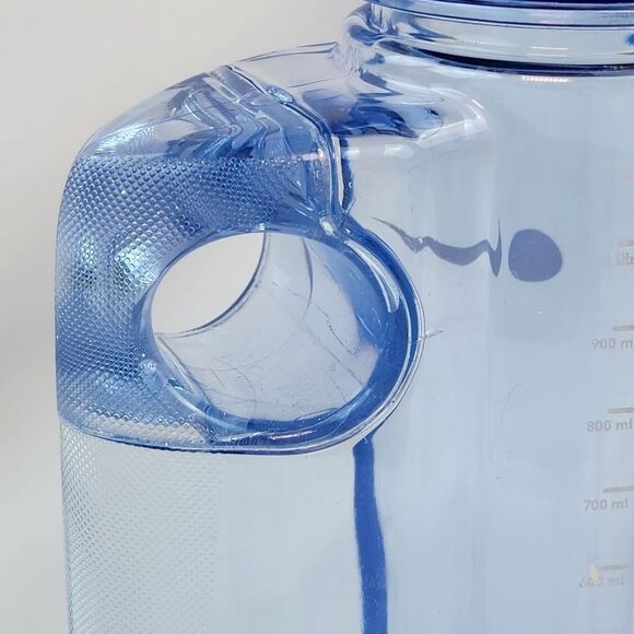 ☕️RARE Nike Clear & Blue Hydra-Ware 20oz Water Bottle - Picture 10 of 12